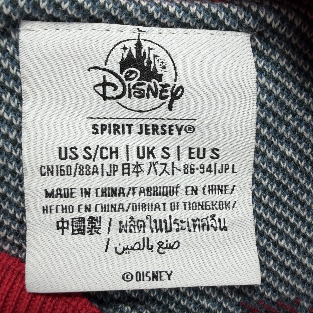 Disney Spirit Jersey Christmas Sweater Women's S Red Mickey Holiday - Picture 4 of 8